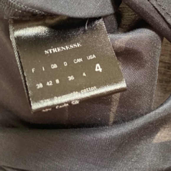 Strenesse silk cotton blend sleeveless top 13957 - Picture 4 of 6